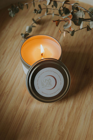 YIN Essential Oil Candle - Luna Rose Remedies