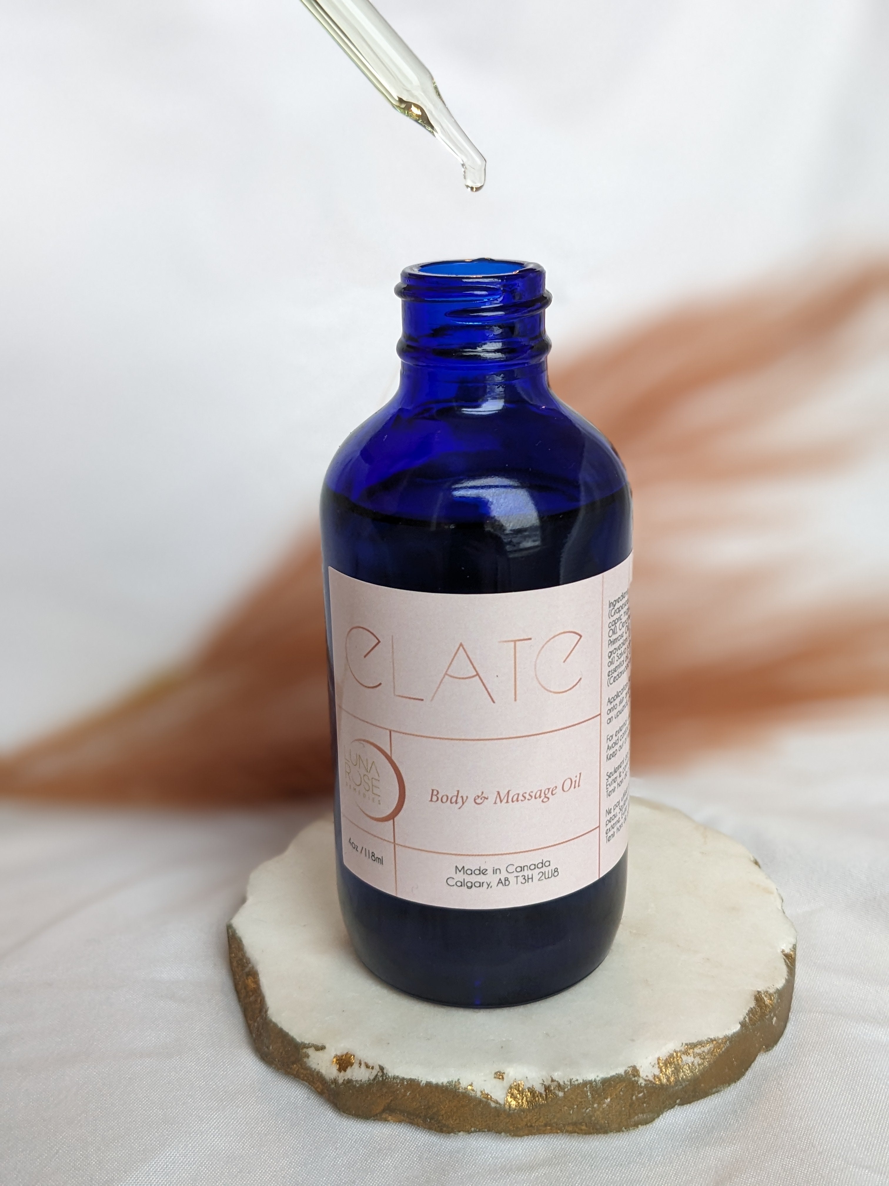 Elate Massage & Body Oil - Luna Rose Remedies