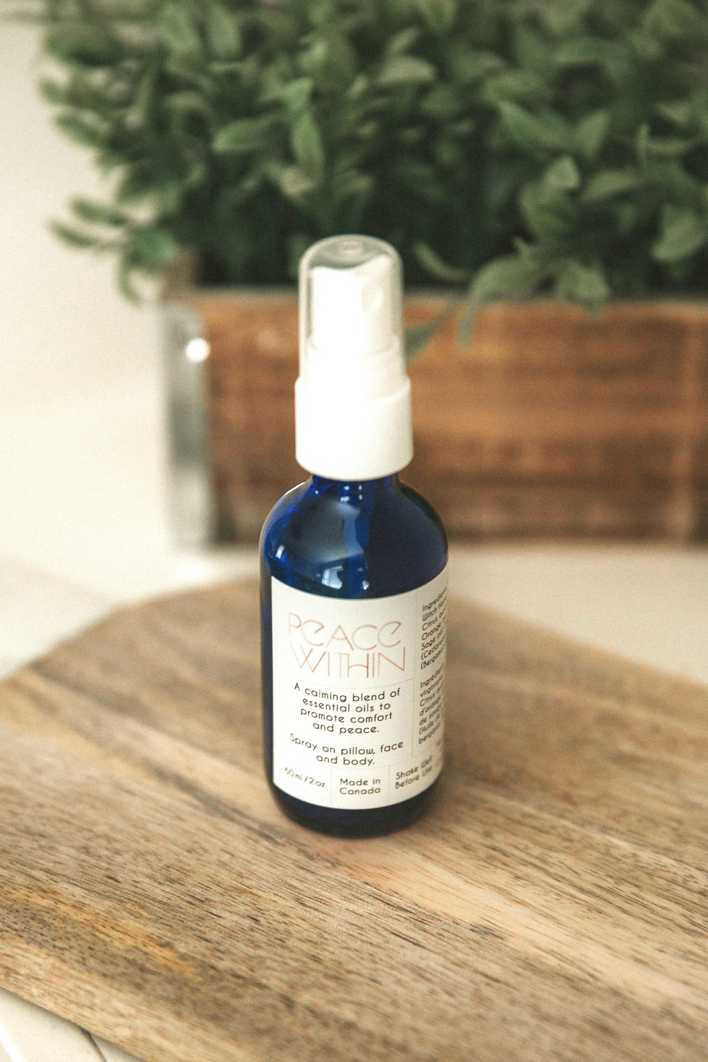 Peace Within Aromatherapy Body Spray - Luna Rose Remedies