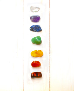 Chakra Gemstone set - Luna Rose Remedies